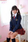 blazer blouse kneesocks miniskirt nishino_koharu school_uniform skirt tie twintails rating:Safe score:0 user:nil!