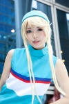 asami_uki blonde_hair cheerleader_uniform cosplay dress hairband heroman lina_davis rating:Safe score:0 user:pixymisa