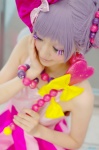 cosplay dress hairbow hair_pods original purple_hair saya wand rating:Safe score:0 user:nil!