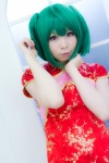 cosplay green_hair macross macross_frontier qipao ranka_lee rinrinko twintails rating:Safe score:1 user:nil!