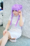 cosplay hair_pods kisa pantyhose purple_hair qipao ranma_1/2 shampoo rating:Safe score:1 user:nil!