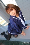 anegasaki_nene cosplay higurashi_rin love_plus pantyhose pleated_skirt sailor_uniform scarf school_uniform skirt rating:Safe score:1 user:pixymisa