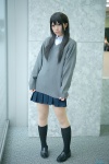 blouse cosplay harumiya_yun kneesocks pantyhose pleated_skirt school_uniform sheer_legwear skirt sweater tagme_character tagme_series rating:Safe score:1 user:nil!