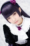 asae_ayato bows cosplay dress flowers gokou_ruri hairband ore_no_imouto_ga_konna_ni_kawaii_wake_ga_nai purple_hair red_eyes rating:Safe score:3 user:pixymisa