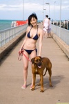 bikini cleavage dgc_0600 dog nagasawa_nao ocean side-tie_bikini swimsuit rating:Safe score:0 user:nil!