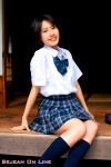 blouse costume kneesocks morinaga_maaya pleated_skirt school_uniform skirt rating:Safe score:0 user:nil!