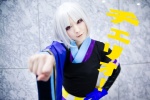 cosplay detached_sleeves gloves katanagatari kimono togame usagi white_hair rating:Safe score:2 user:DarkSSA