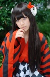 cosplay harumiya_yun horns inu_boku_secret_service kimono shirakiin_ririchiyo rating:Safe score:0 user:nil!