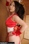 ass cosplay gauntlets hairbow kimono king_of_fighters kunoichi panties saku shiranui_mai rating:Safe score:0 user:nil!