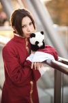 ari axis_powers_hetalia china cosplay ponytail stuffed_animal tangzhuang rating:Safe score:0 user:nil!