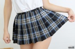 4k-star_233 blouse nagisa_rin pleated_skirt school_uniform skirt skirt_lift rating:Safe score:0 user:nil!