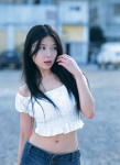 cool_and_beauty croptop jeans kawamura_aki shorts rating:Safe score:0 user:nil!