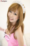 apron bikini_top cleavage dress hairband maid maid_uniform swimsuit takagi_arisa rating:Safe score:0 user:nil!