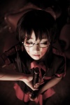 aza_(k_miyuko) blood blood-c cosplay kisaragi_saya school_uniform sword rating:Safe score:1 user:msgundam2