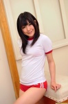 aoi_miku buruma dgc_0848 gym_uniform shorts tshirt vaulting_horse rating:Safe score:0 user:nil!