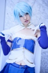 blouse blue_hair corset cosplay detached_sleeves gloves mai miki_sayaka puella_magi_madoka_magica skirt sword rating:Safe score:1 user:DarkSSA