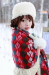 mittens shawl shinozaki_ai tuque vyj_120 rating:Safe score:1 user:nil!
