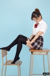 aoba_chieri blouse pleated_skirt ponytail rq-star_602 school_uniform skirt stocking_pull thighhighs zettai_ryouiki rating:Safe score:1 user:nil!