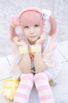 cosplay dress hairband pink_hair striped_legwear stuffed_animal tagme_character tagme_series thighhighs twintails yukako zettai_ryouiki rating:Safe score:1 user:nil!