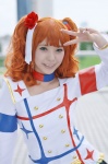 choker cosplay hazuki_riko idolmaster jacket miniskirt red_hair skirt takatsuki_yayoi twintails rating:Safe score:0 user:nil!