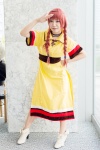 cosplay dress necklace red_hair suikoden suikoden_ii tengaar twin_braids yaya rating:Safe score:1 user:pixymisa