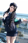 armband blazer blouse cap cosplay hana_(ii) miniskirt police_uniform policewoman ran_(zone-00) skirt tie zone-00 rating:Safe score:6 user:pixymisa