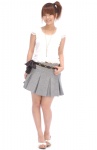 pleated_skirt side_ponytail skirt sugiyama_megumi tshirt rating:Safe score:0 user:nil!