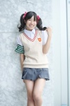 armband blouse cosplay hair_ribbons kozakura_rena pleated_skirt school_uniform shirai_kuroko skirt sweater_vest to_aru_kagaku_no_railgun twintails rating:Safe score:0 user:nil!