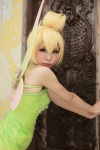 blonde_hair cosplay dress hair_bun himemiya_mahore peter_pan tinkerbell wings rating:Safe score:1 user:nil!