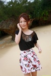 beach bikini_top blouse dgc_0936 fujikita_ayaka miniskirt skirt swimsuit rating:Safe score:0 user:nil!