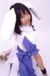 animal_ears apron bunny_ears cosplay dress maji-res matsunaga_ayaka misora_tsubasa thighhighs rating:Safe score:0 user:nil!