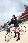 bicycle blouse bookbag costume kneesocks matsayama_nagisa pleated_skirt school_uniform skirt sweater rating:Safe score:0 user:nil!