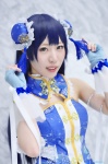 blue_hair corset cosplay double_bun fingerless_gloves fleia love_live!_school_idol_project sonoda_umi rating:Safe score:0 user:nil!