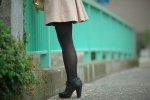 black_legwear coat handbag nanamo pantyhose skirt rating:Safe score:2 user:pixymisa