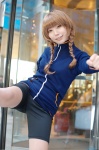 amane_suzuha cosplay shorts steins;gate track_jacket twin_braids yaya rating:Safe score:2 user:nil!