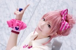 blouse cosplay hairbow ibara idolmaster jogasaki_mika pink_hair tie rating:Safe score:1 user:pixymisa