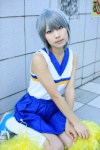 cheerleader cosplay ibara nagato_yuki silver_hair suzumiya_haruhi_no_yuuutsu rating:Safe score:1 user:Log