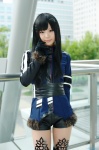 cosplay gloves jacket pantyhose sanjo_shinobu sayoko senko_no_ronde_duo shorts thighhighs rating:Safe score:2 user:nil!