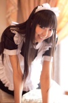 akiyama_mio apron bed cosplay dress hairband k-on! maid maid_uniform necoco rating:Safe score:1 user:nil!