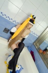 arai_yomi bathroom bathtub cosplay detached_sleeves mawaru_penguindrum panties penguin_hat princess_of_the_crystal shimashou_ka. thighhighs topless rating:Questionable score:0 user:nil!