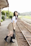 blouse bookbag kneesocks koike_rina pleated_skirt school_uniform skirt ys_web_406 rating:Safe score:1 user:nil!