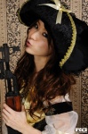 dress gun ogoshi_shihomi pirate_costume pirate_hat rifle rq-star_417 rating:Safe score:0 user:nil!