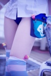 blouse lollipop minatsuki_naru striped swimsuit thighhighs rating:Safe score:2 user:pixymisa