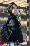 akitsu_honoka backpack cardigan coat hat miniskirt skirt rating:Safe score:0 user:pixymisa