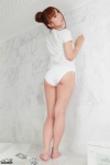 4k-star_005 ass bathroom bikini hair_bun kisaragi_kurumi side-tie_bikini swimsuit tshirt rating:Safe score:2 user:nil!