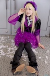 blonde_hair boots cosplay dress hairband lace pantyhose ruffles saya sound_horizon violette rating:Safe score:2 user:nil!