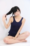 akiloveschool barefoot cosplay itsuki_akira original ponytail school_swimsuit swimsuit rating:Safe score:3 user:nil!