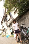 aoki_maho bikini_top miniskirt skirt swimsuit tshirt rating:Safe score:0 user:nil!