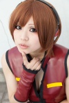 choker cosplay croptop fingerless_gloves gloves headphones meiko rita sakine_meiko vocaloid rating:Safe score:1 user:pixymisa
