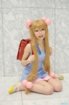 backpack blonde_hair cosplay dress himemiya_mahore kodomo_no_jikan kokonoe_rin twintails rating:Safe score:2 user:nil!